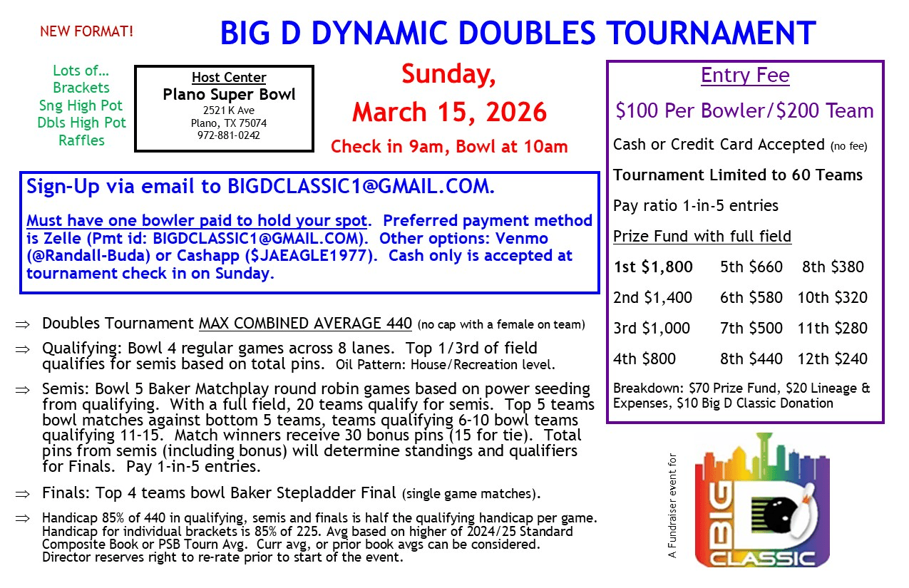 Flyer with event information